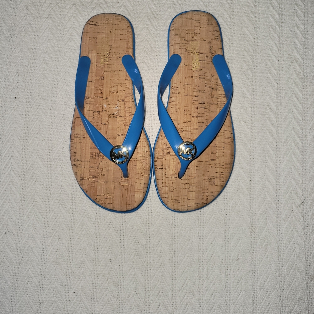 Michael Kors Blue Sandals